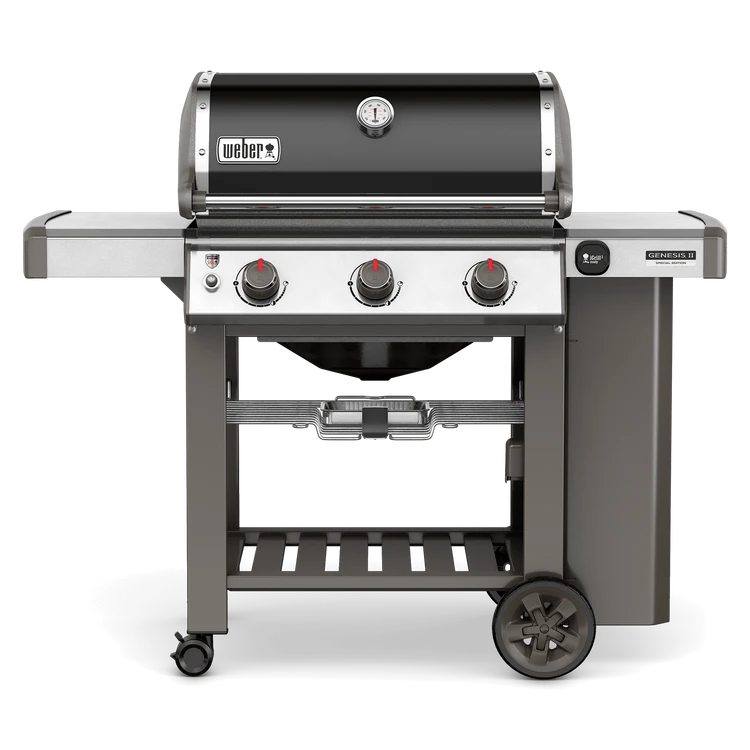 Genesis Ii Se-310 Lp Gas Grill, 39,000 Btu, 3 Burners, Black