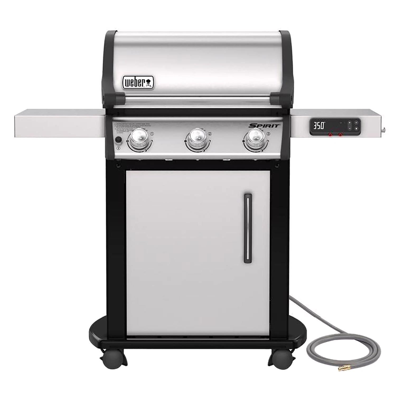 Weber Spirit SX-315 Natural Gas Smart Grill with Three Burners and Stainless Steel Construction