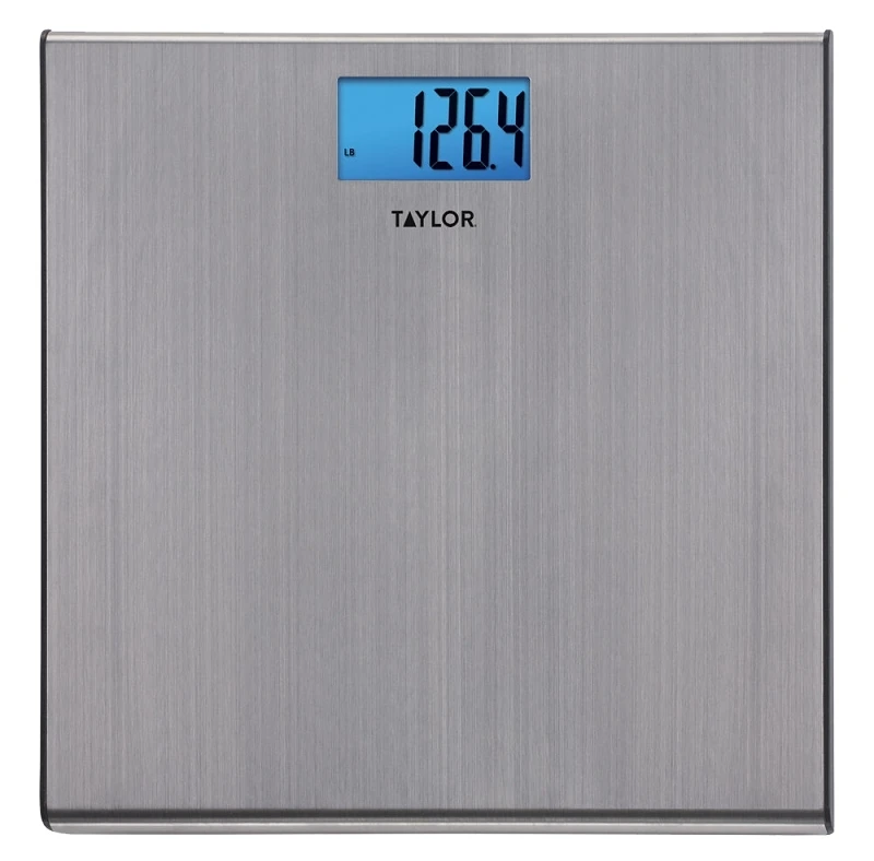 Digital 440 Lb. Stainless Steel Bath Scale With Lcd Display