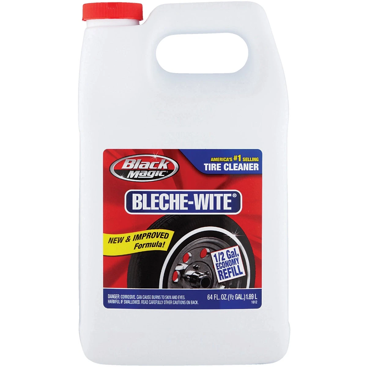 64 Ounce Liquid Bleach Tire Cleaner for Automotive and Household Use