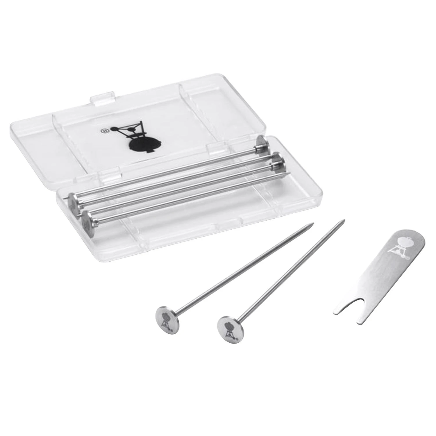 Stainless Steel Potato Nails Set Of 6 With Removal Tool And Storage Case
