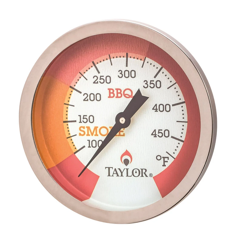 Smoker Thermometer with 2.75-Inch Dial for Accurate Temperature Measurement