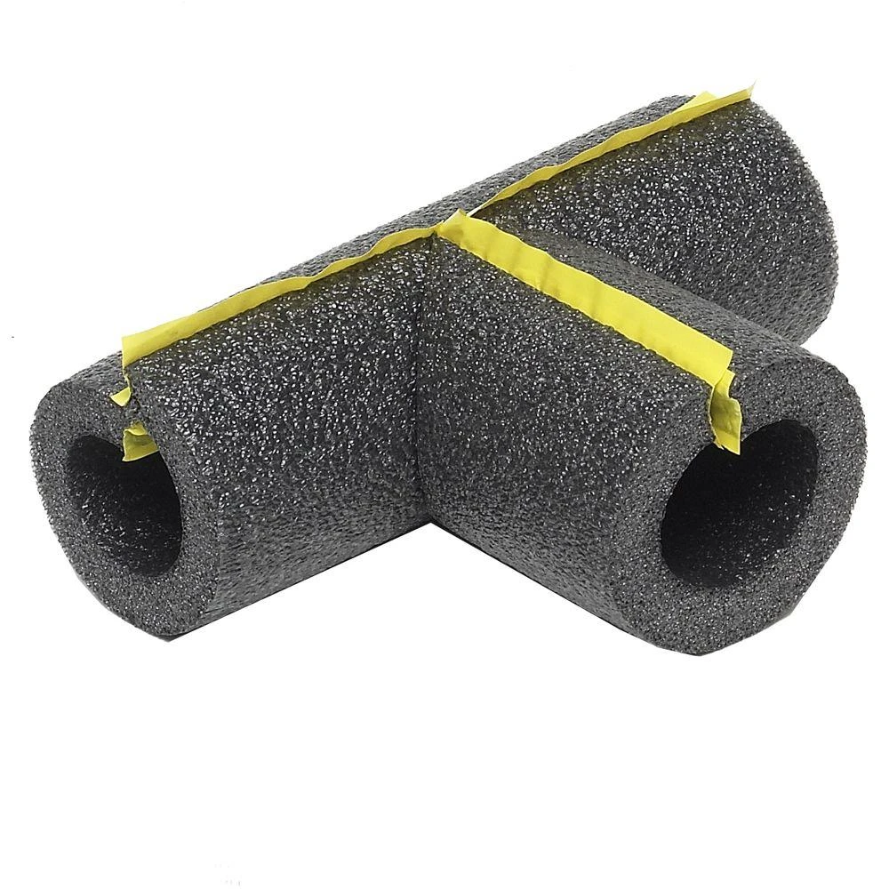 Pipe Insulation Tee Tubular Foam 3 Quarter Inch Diameter