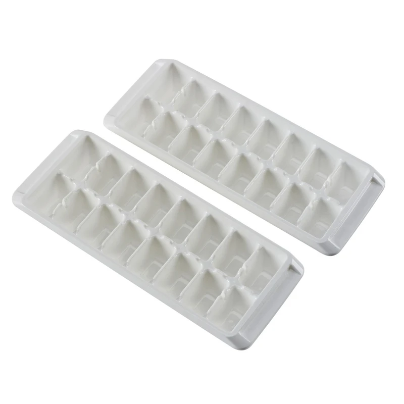Ice Cube Tray, Plastic, 2-Pk.