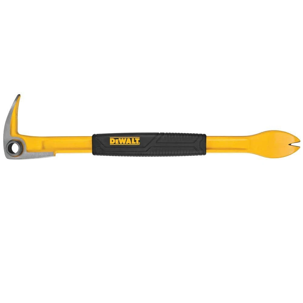 12 Inch Precision Claw Pry Bar with Durable Steel Construction for Demolition and Carpentry