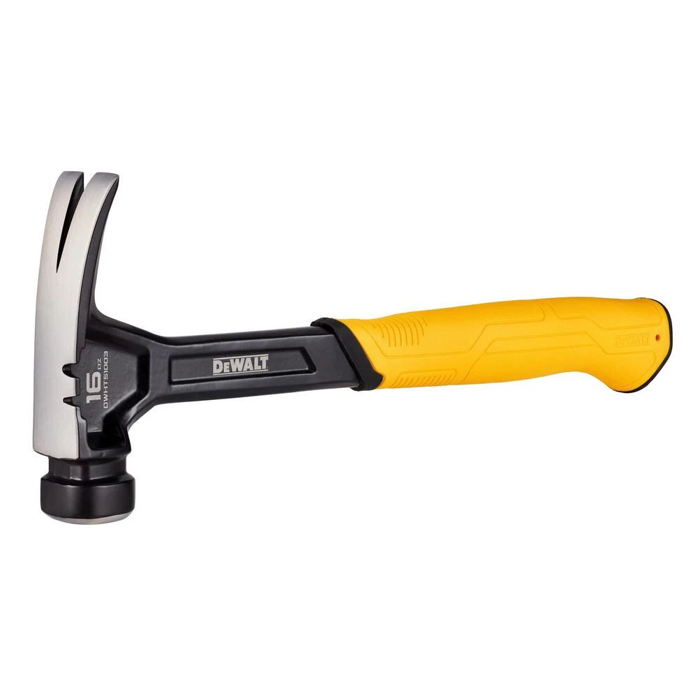 16 Oz. Dewalt Rip Claw Steel Hammer With Magnetic Nail Start And Tri-pull Technology