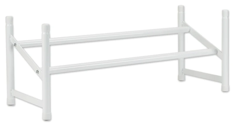 Stack & Expand Adjustable Shoe Rack 25" To 45" Wide