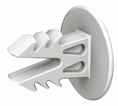SuperSlide 1-1/4 in. White Closet Rod End Caps (2-Pack)