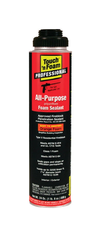 24 Oz. All-purpose Polyurethane Gun Foam Sealant - Fireblock Approved