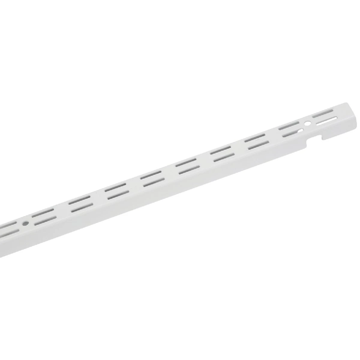 Shelftrack 48 In. White Heavy-duty Closet Shelf Standard