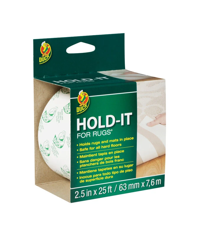 Hold-it For Rugs 2.5 In. W X 25 Ft. L Non-slip Tape - White
