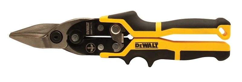 Ergo Aviation Snips with 1 Inch Straight Cut Blade for Precision Metal Cutting