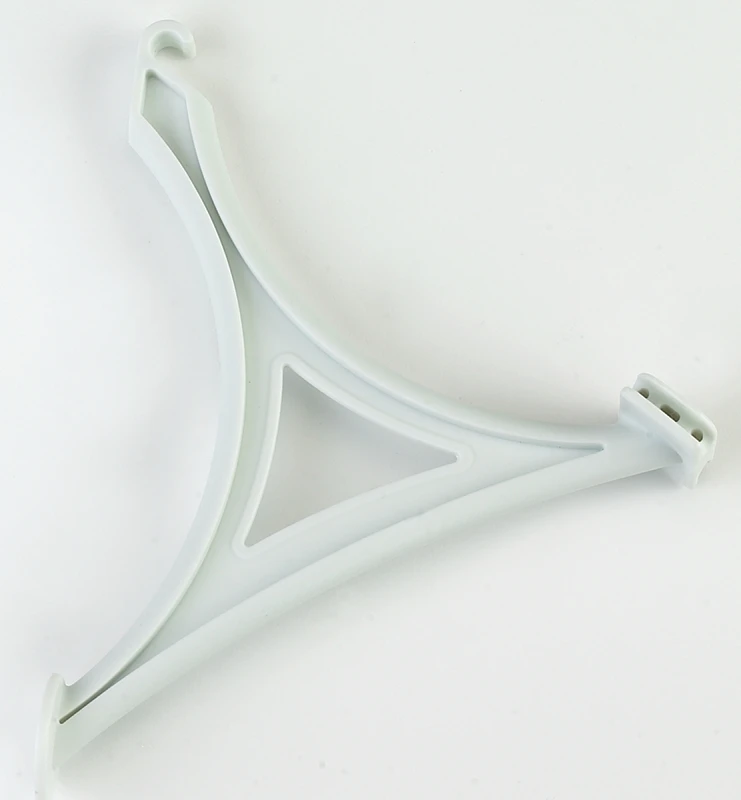 White Wire Shoe Shelf Support Bracket - Model 671300