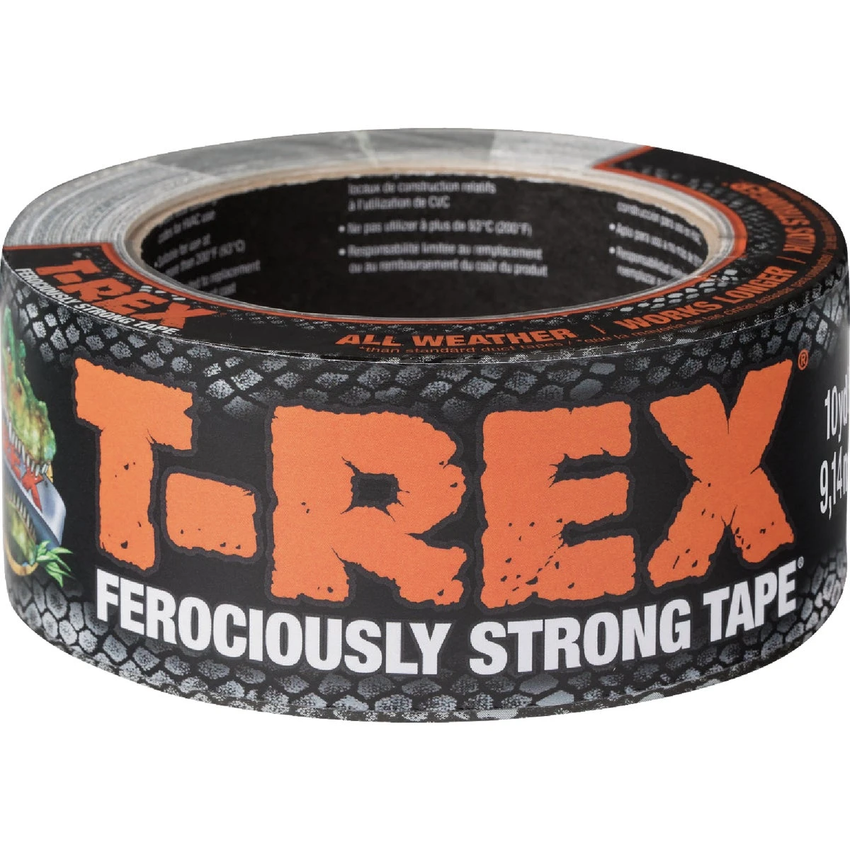 Duct Tape, Gray, 1.88 In. x 10 Yd.
