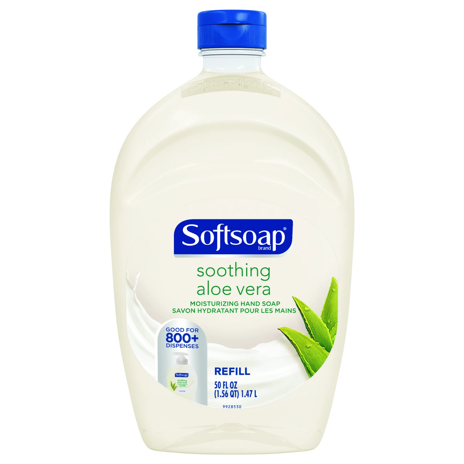 Aloe Vera Scent Liquid Hand Soap Refill 50 Ounces - Moisturizing Formula