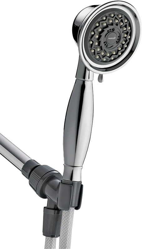 Powerspray Plus Chrome Handheld Showerhead With 3 Settings, 1.8 Gpm