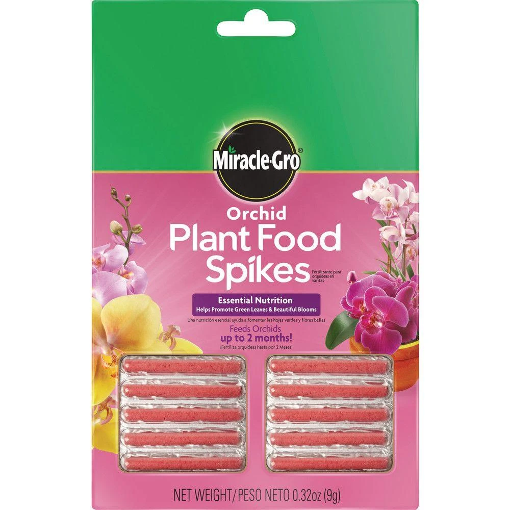Orchid Plant Food Spikes, 10-count For Vibrant Blooms