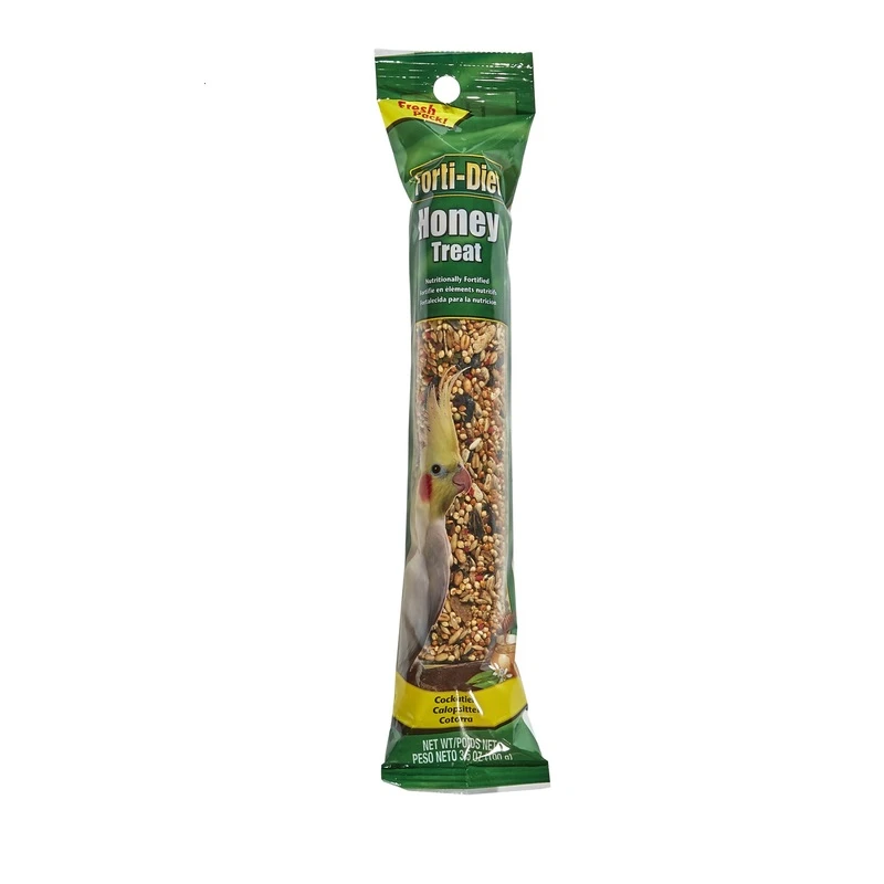 Forti-diet Honey Bird Food 3.5 Oz - Nutritious Treat For Cockatiels
