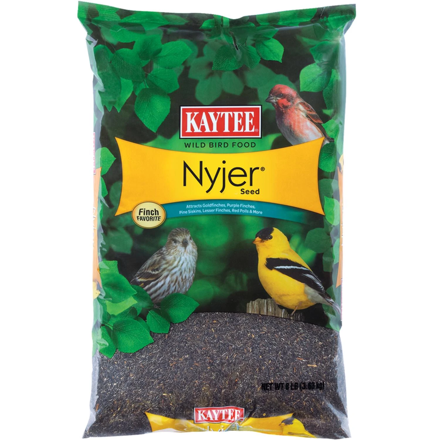 Nyjer Songbird Thistle Seed Wild Bird Food 8 Lb - Premium Quality