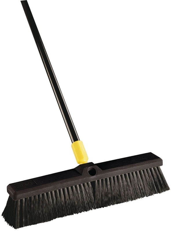 24-inch Tampico Push Broom With 60-inch Powder Coated Steel Handle