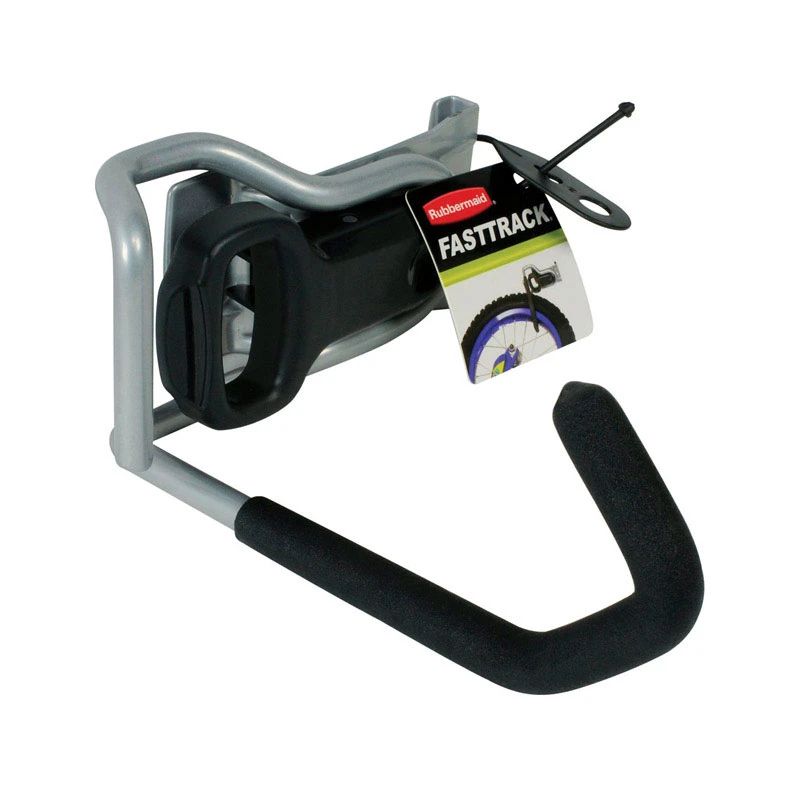 Fasttrack Vertical Bike Hook - 50 Lbs Capacity, Steel Construction, Adjustable