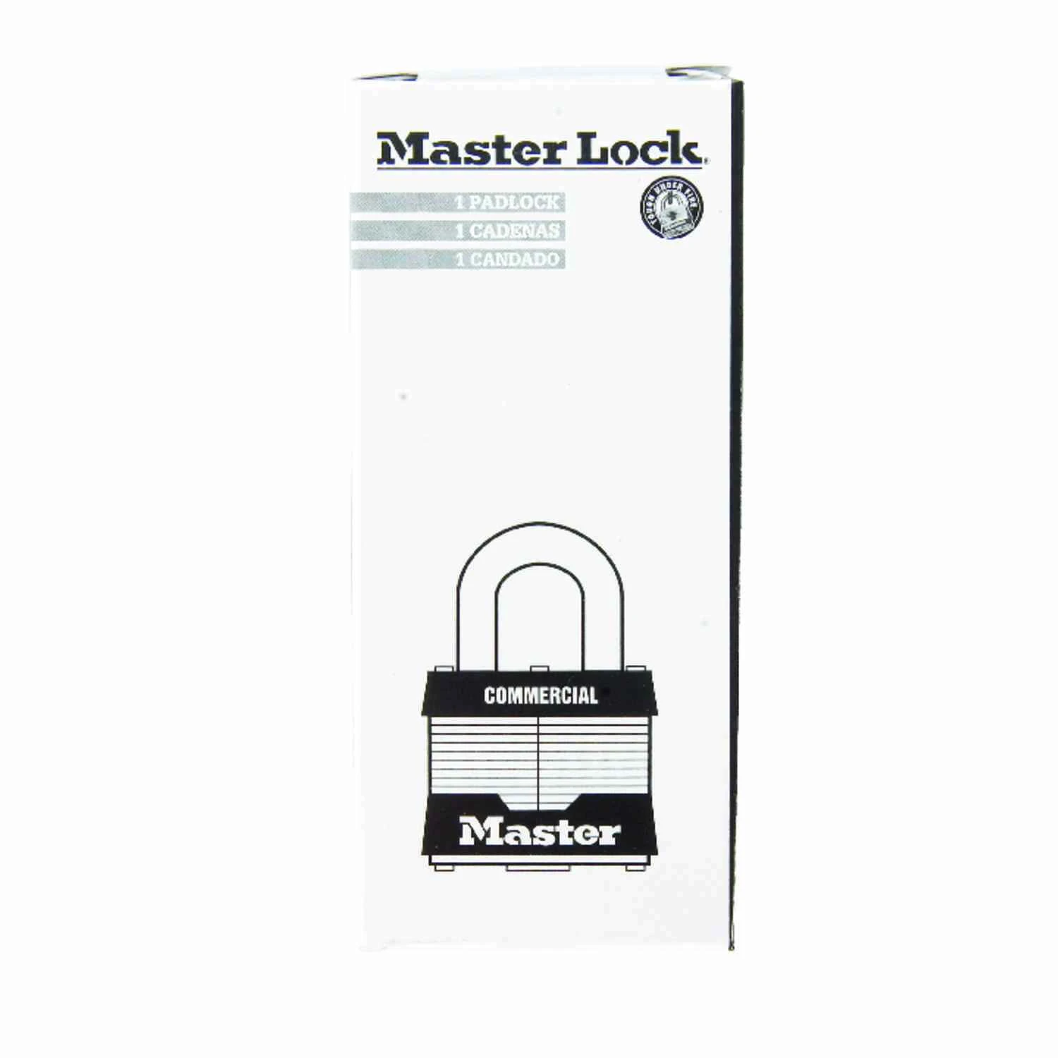 1-3/4 In. Keyed Laminated Padlock, 2-1/2 In. Long Shackle