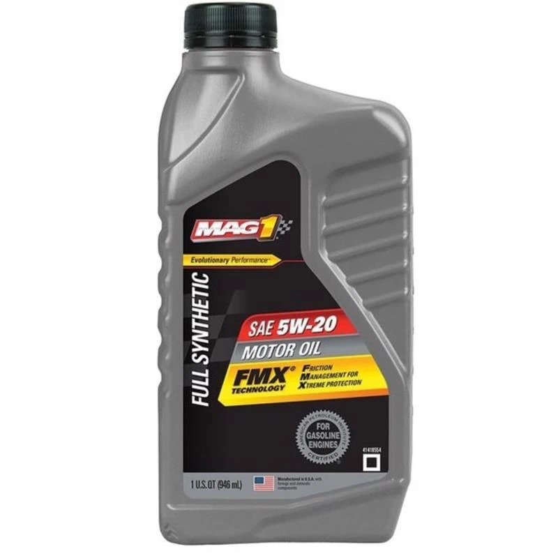 Synthetic Motor Oil, 5W-20, 1-Qt.