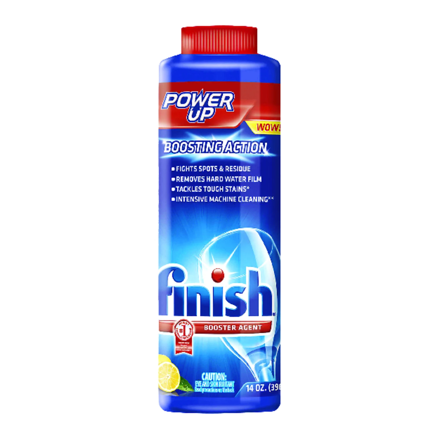 Power Up 14 Oz. Lemon Scent Powder Dishwasher Booster