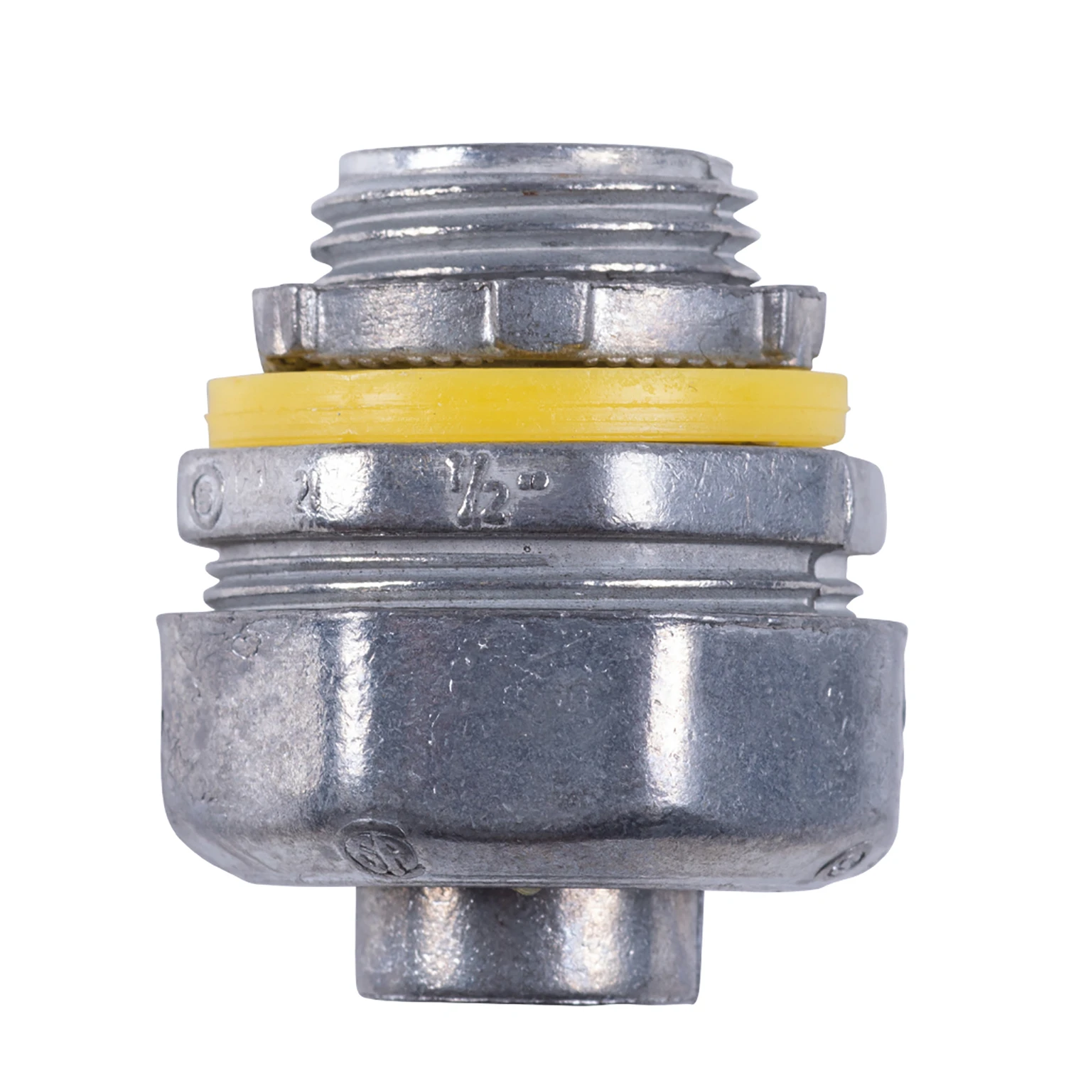 Multi-Piece Liquid Tight Straight Connector, 0.5-In.