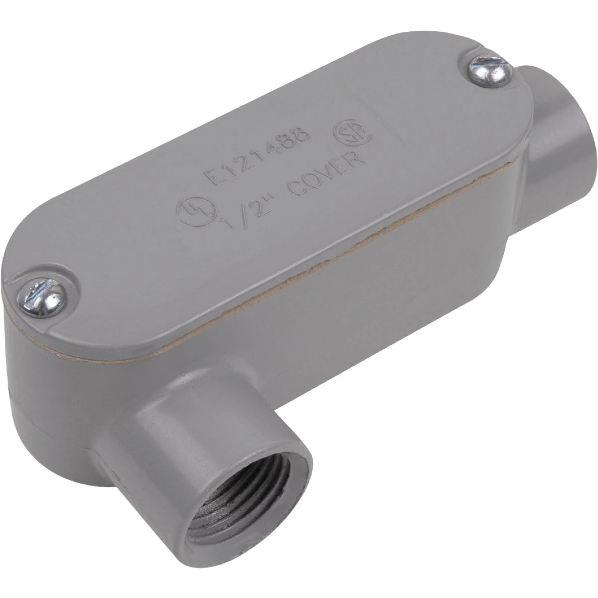 3/4 Inch Rigid Type Lr Threaded Conduit Body With Cover And Gasket