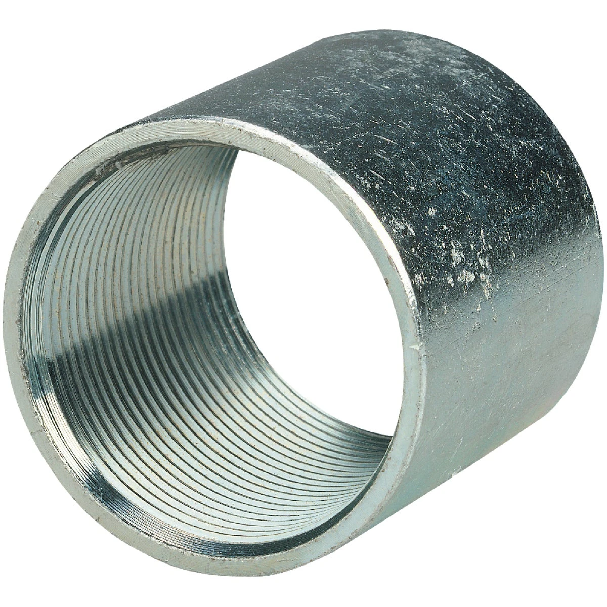 1-1/2 Inch Galvanized Rigid Threaded Conduit Coupling - Model 64015