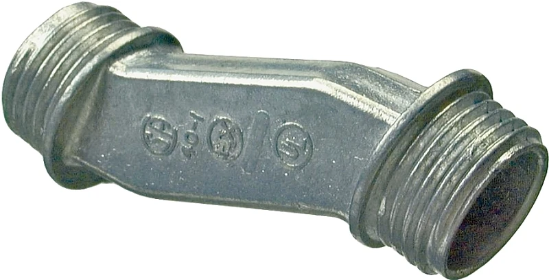 2 Inch Rigid Die-cast Zinc Offset Nipple For Electrical Connections