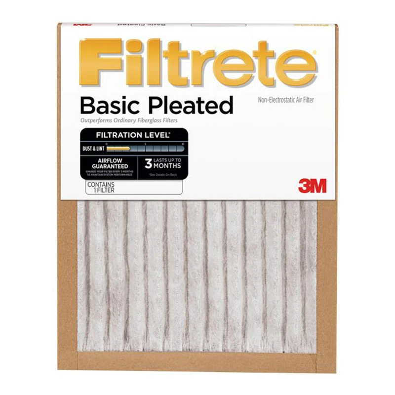30 In L X 20 In W X 1 In D Pleated Air Filter, Merv 7