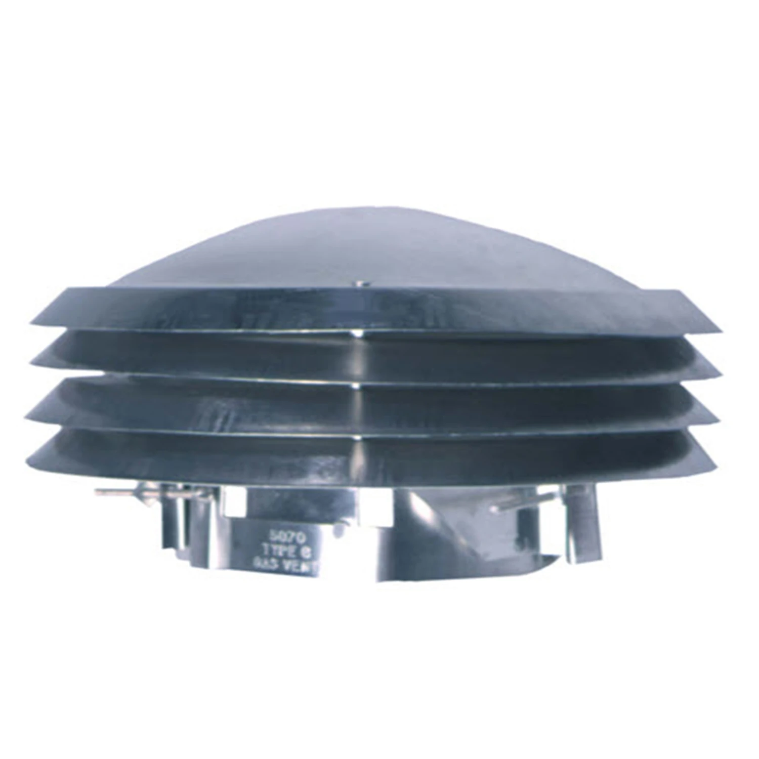 Versa Cap Adjustable Aluminum Chimney Cap Fits 4 and 7 Eighths to 6 and 7 Eighths Inches