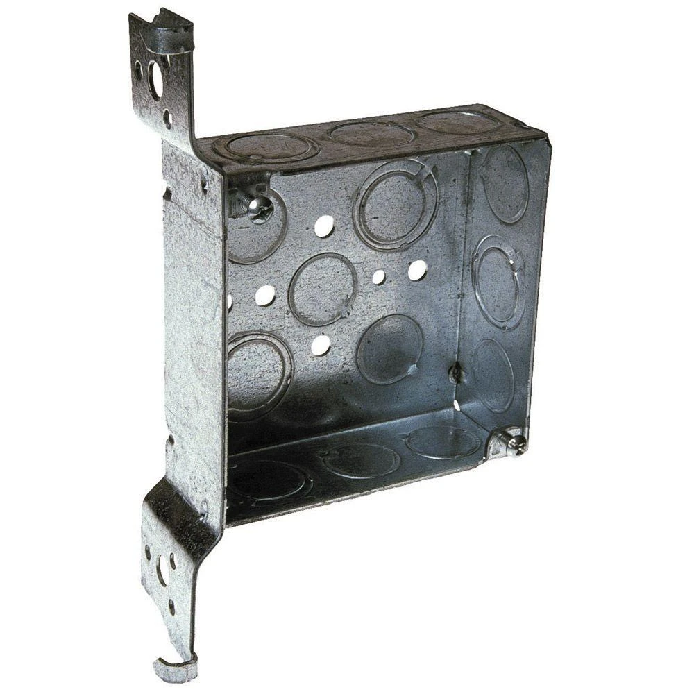 FastenMaster FH Bracket Electrical Box, 1.5 by 4 Inch Square Metal