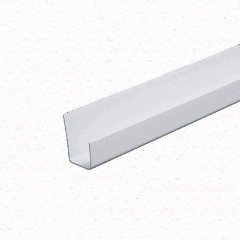 0.5 In. W X 8 Ft. L Pvc J Corner Bead - Durable And Rust Resistant