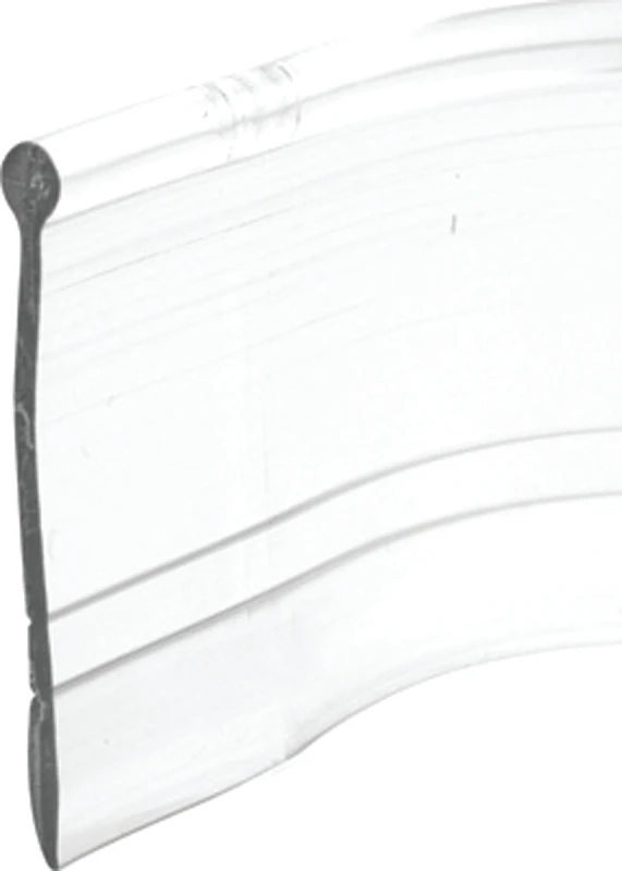 37 In. Clear Vinyl Shower Door Bottom Seal, Model M 6184