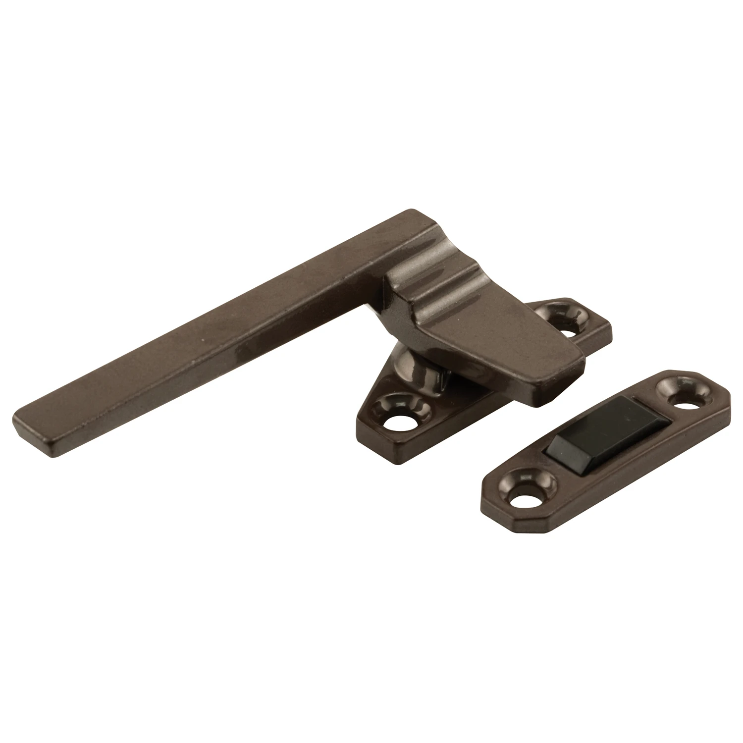H 3598 3.5 In. Left-handed Die-cast Bronze Zinc Casement Locking Handle