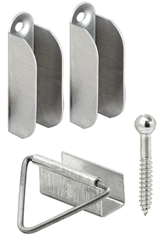 Mill Hanger & Latch Set For 7/16" Window Screens