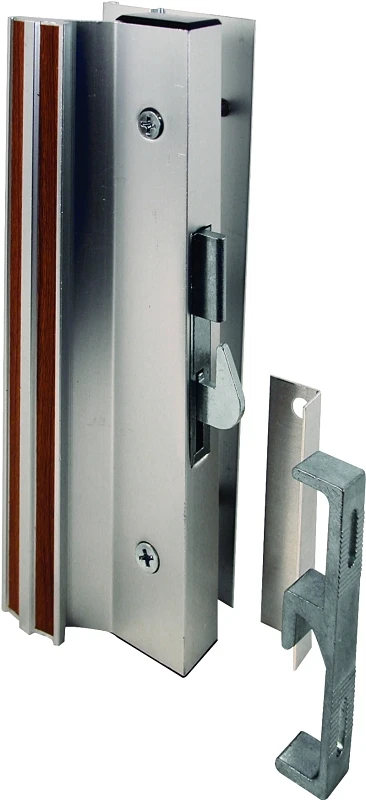C 1000 Anodized Aluminum Indoor/outdoor Patio Door Lock With Hook Latch