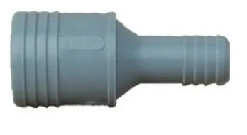 Poly Pipe Reducing Insert Coupling, Polyethylene, 2 x 1-1/2 In.