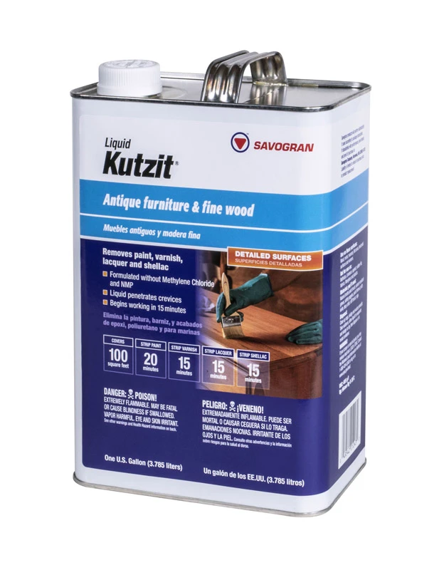 Kutzit Liquid Paint Stripper 1 Gallon Container Heavy Duty Formula