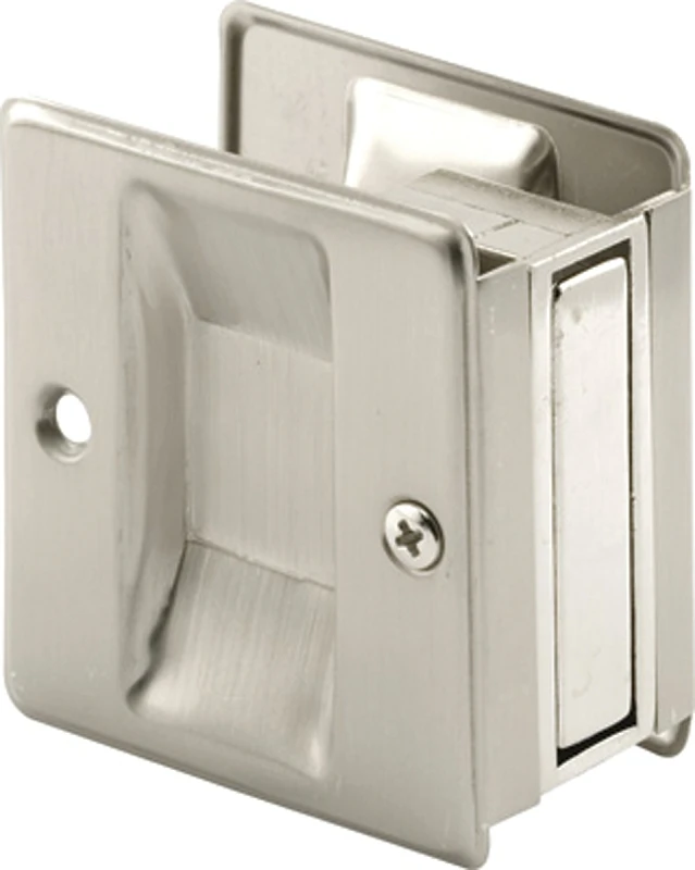 Satin Nickel Pocket Door Pull, 2-3/4 In., Model N 7238