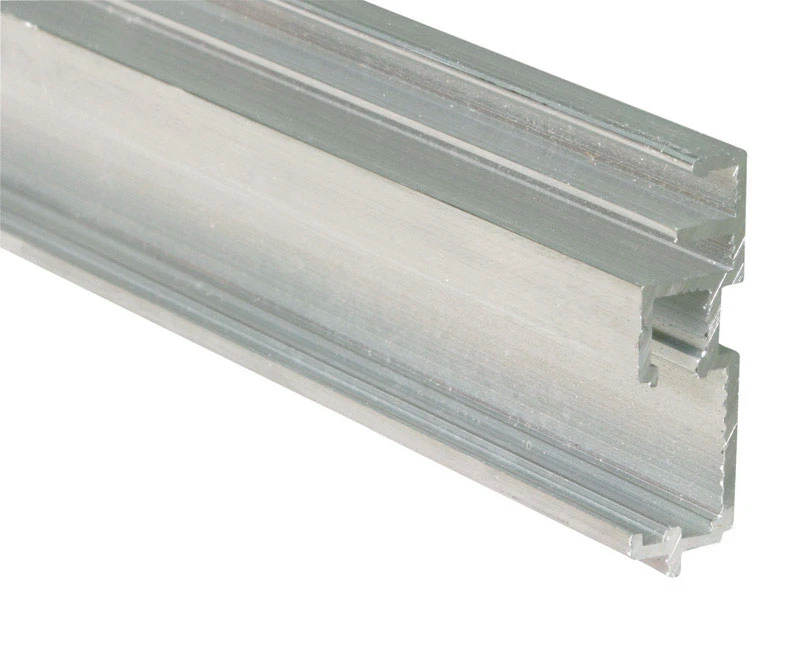 Window Screen Frame, Bottom Triple Track, Aluminum, 1-1/4 x 72 In.