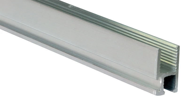 Triple Track Window Frame, Aluminum, 11/32 x 5/8 x 72 In.