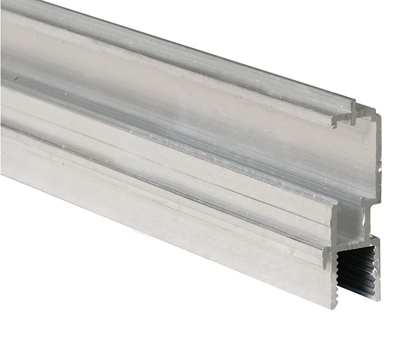 Triple Track Window Frame, Aluminum Bottom, 1-1/4 x 72 In.