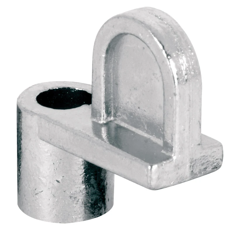Screen Clips With Screws, Die Cast Mill Finish, 3/8 In., 12-Pk.