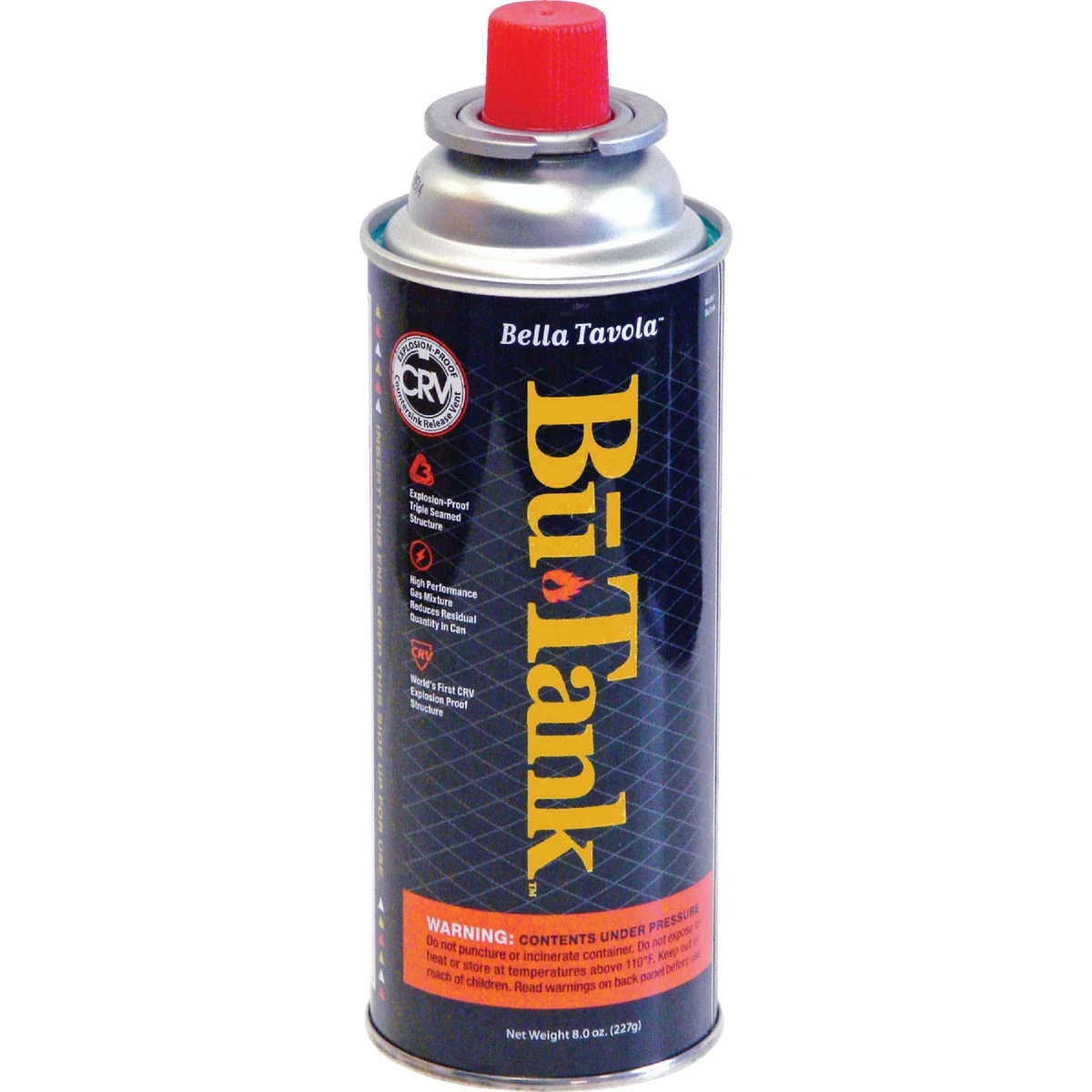 8 Oz. Butane Fuel Cylinder For Stoves And Culinary Torches