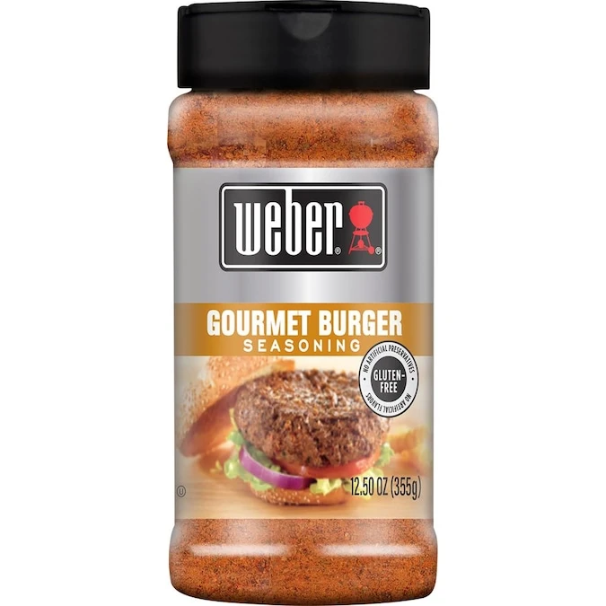 Gluten Free Gourmet Burger Seasoning 12.5 Oz - Flavorful Blend For Perfect Burgers