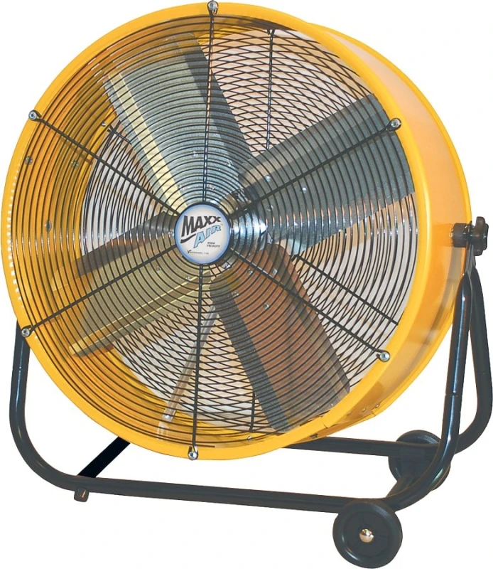 24 In. 2-speed Direct Drive Drum Fan - Model Bf24tfred